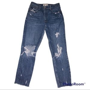 Abercrombie & Fitch High Rise Mom Jean